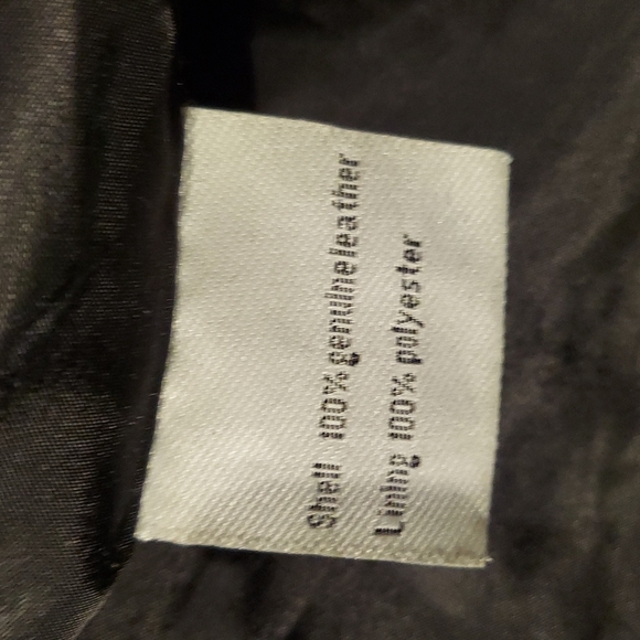 Men's Genuine Leather (Black) Jacket - Picture 8 of 8